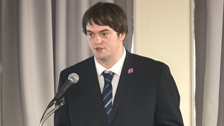 Photo: Kaizuka James, Research Fellow at the JICA Ogata Sadako Research Institute for Peace and Development