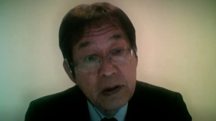 Photo: Hirota Koki, former Visiting Fellow at the JICA Ogata Research Institute