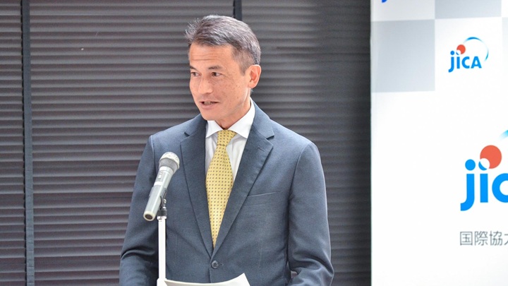 Photo: Oba Yuichi, Ambassador for Global Health Diplomacy, Ministry of Foreign Affairs of Japan