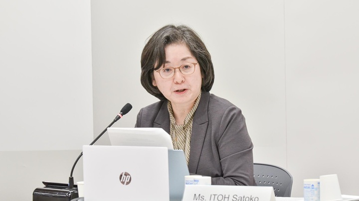 Photo: Itoh Satoko, Managing Director, Japan Center for International Exchange (JCIE)