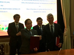 Signing of Grant Agreement with Viet Nam: Improvement of water environment by rehabilitating the old drainage and sewer pipes with the trenchless technology | Press Releases | News & Features