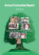 Cover: Annual Evaluation Report 2004