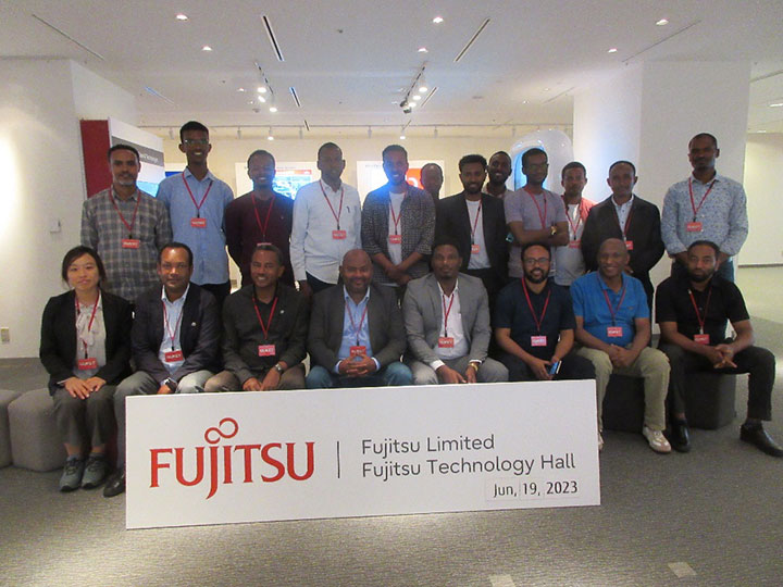 Visit to Fujitsu Technology Hall