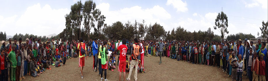 Football competition organized by the ONE BALL project