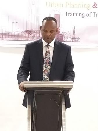 Remarks by H.E Mr. Fanta Dejen, State Minister of MoUI