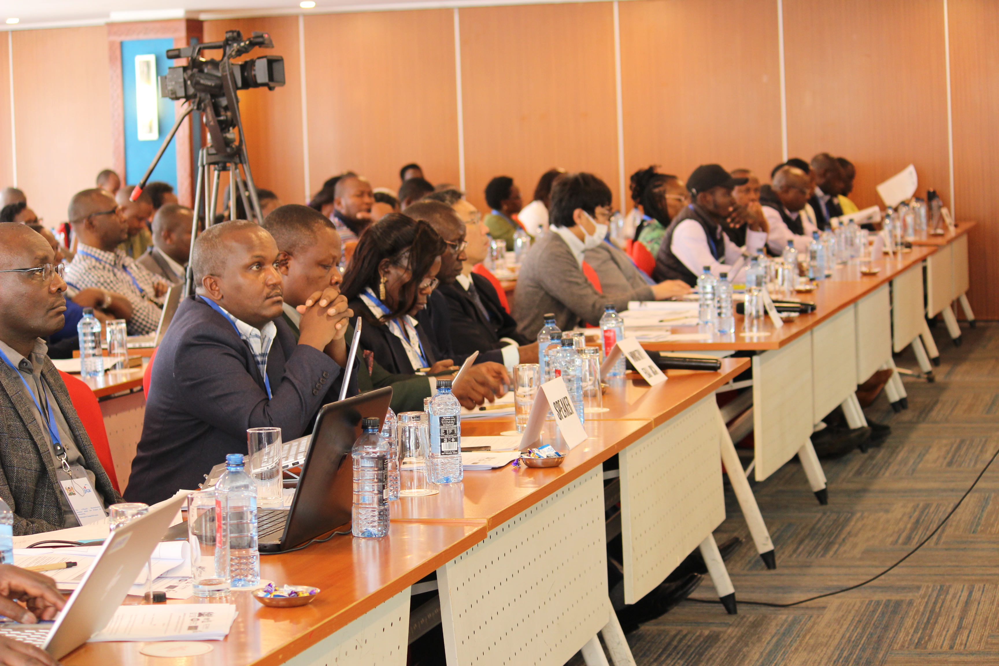 Training participants keenly follow the panel discussions which provided critical insights into the challenges MSMEs face and outlined necessary interventions to enhance support for the sector.