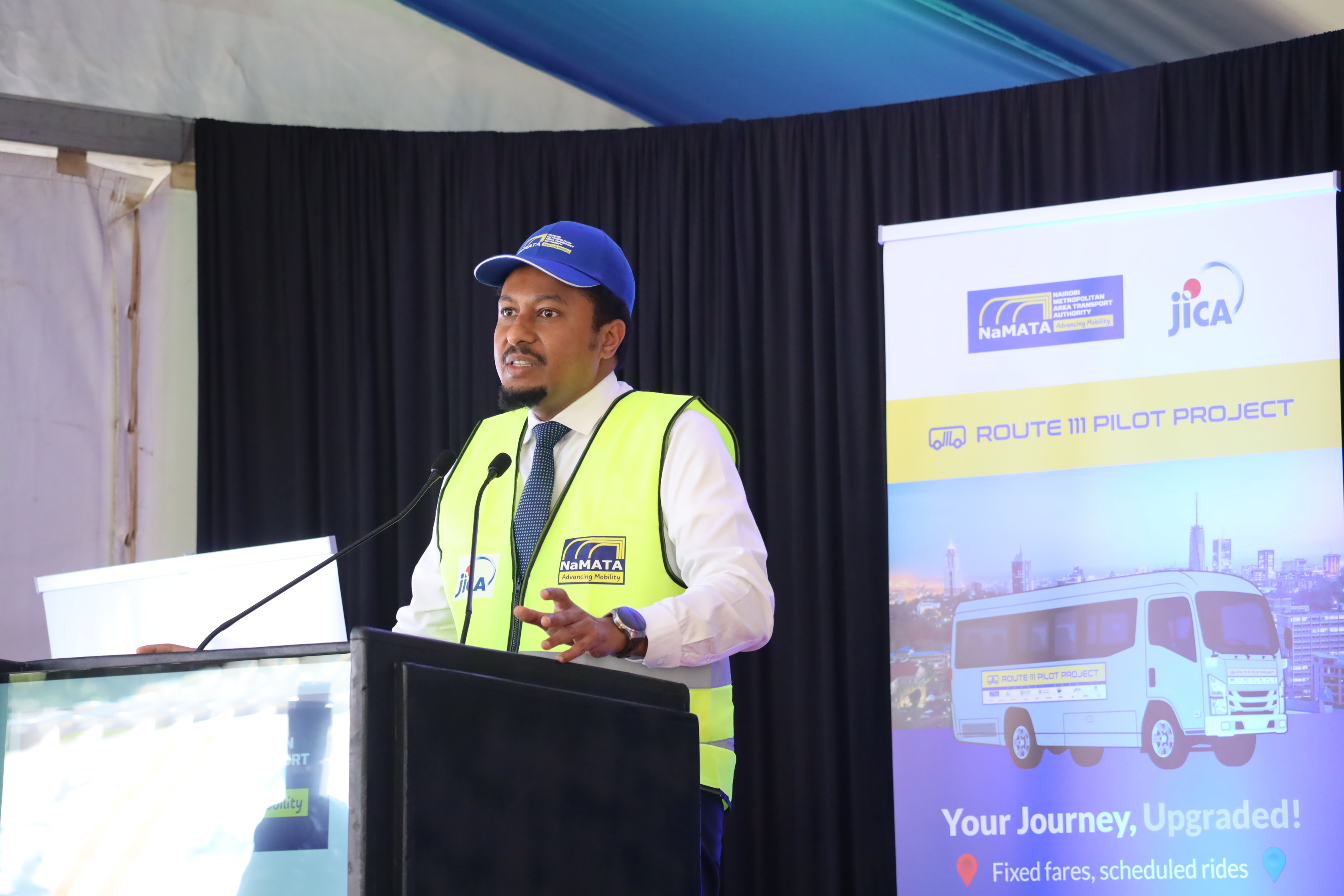 Mr. Mohamed Dhagar, Principal Secretary State Department for Transport, the Ministry of Road and Transport.