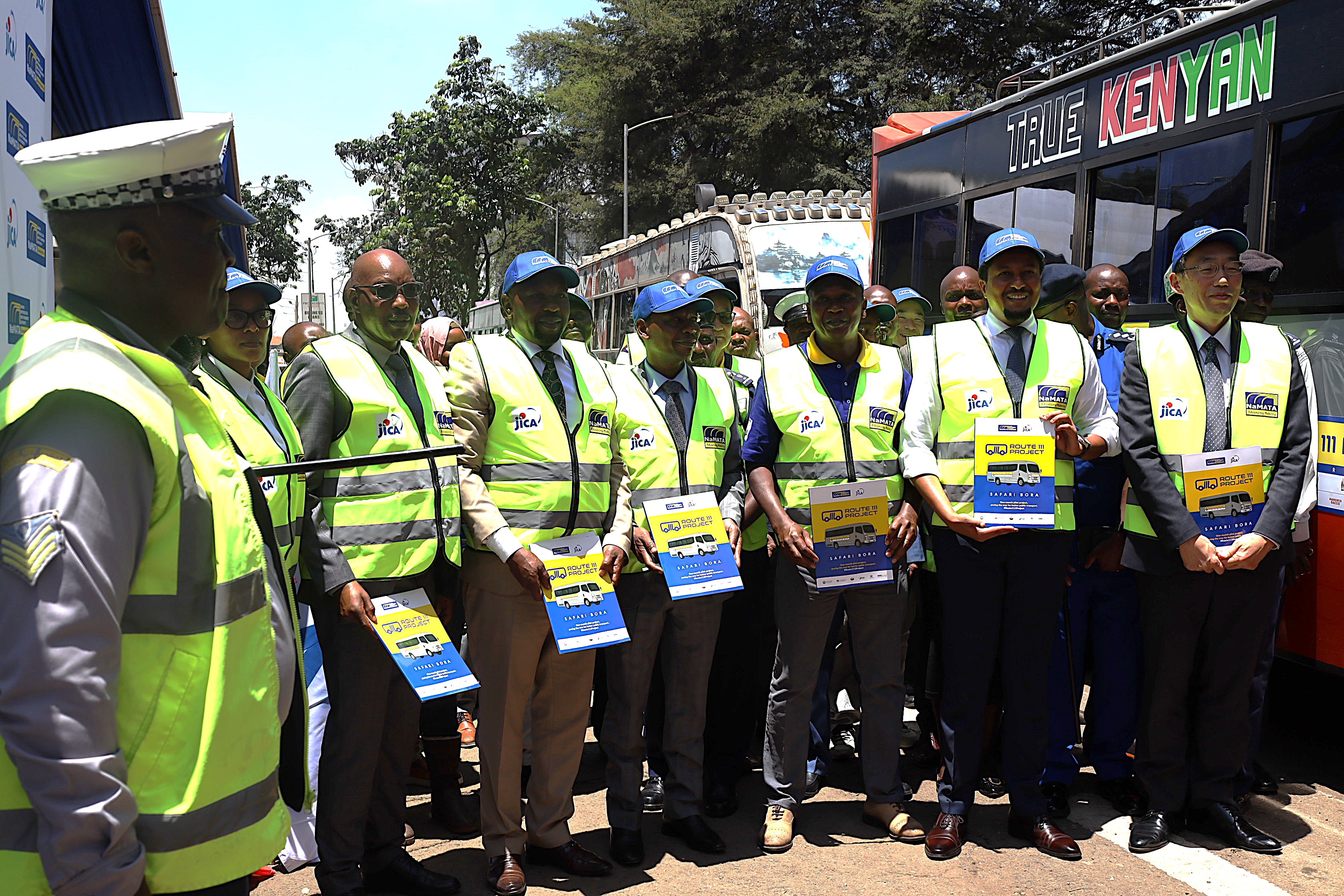 Today's launch of the Route 111 Pilot Project brought together key stakeholders from the Kenyan government and transport sector.