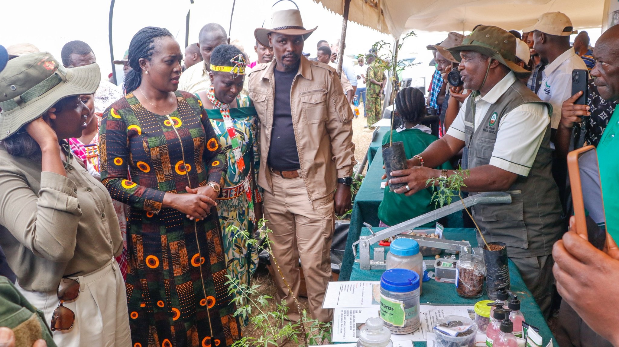 Cabinet Secretary , Ministry of Environment, Climate Change and Forestry, H.E. Soipan Tuya joined the WDD 2024 commemorations held in Laikipia County, Kenya.