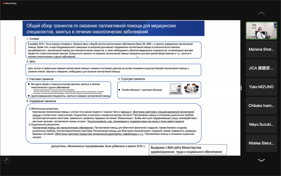 Lecture on Introduction of Palliative Care