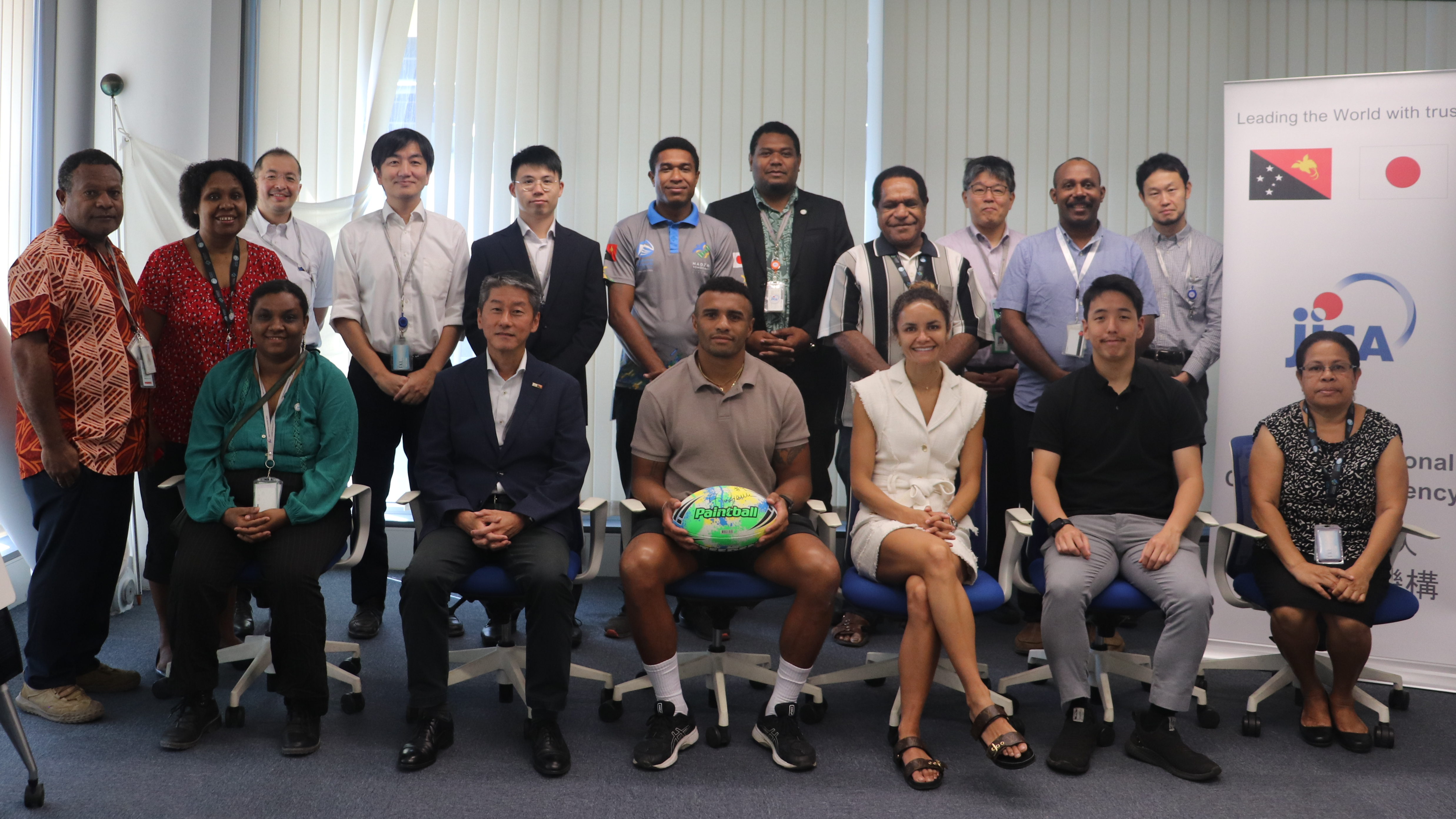 Group Photo with JICA PNG Office