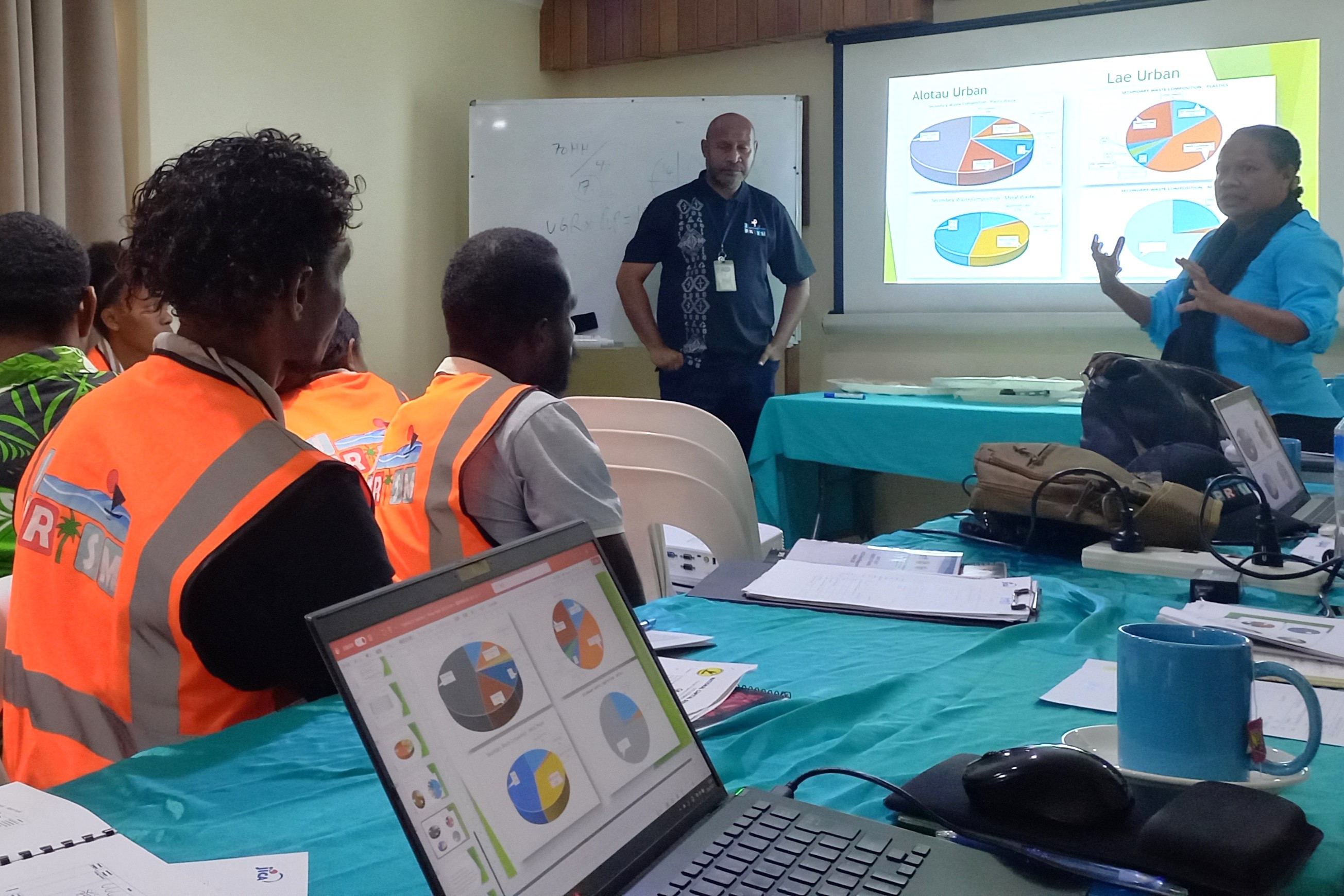 Project J NCDC and JICA Project “J-PRISM3” Collaboratively Conducted Waste ...