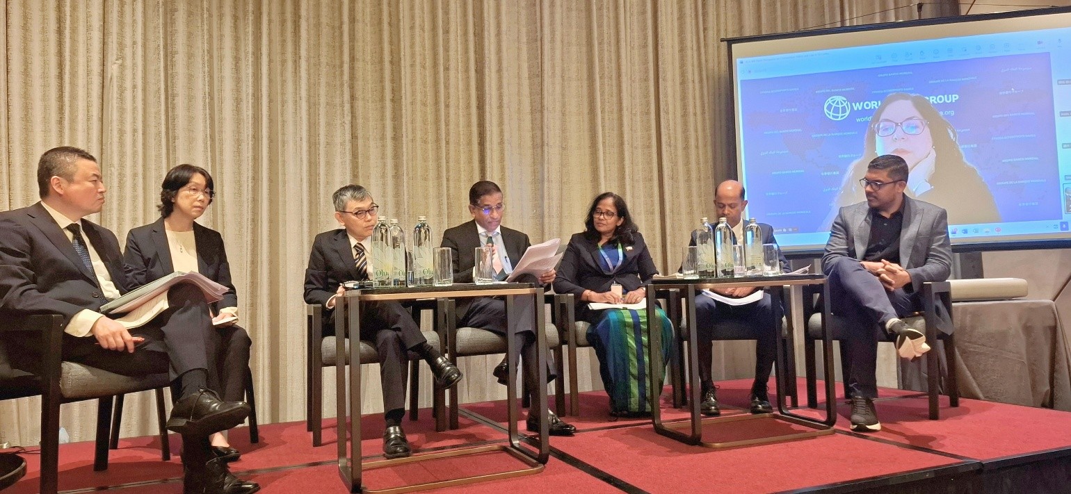 During the panel discussion