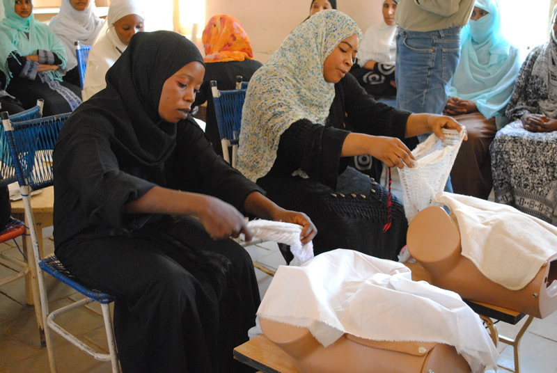Becoming a midwife in Kassala