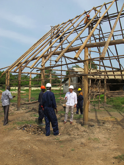 A new dining room for Juba’s vocational training center