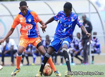 Jinja SSS (Left) VS Pagirinya team (Right)