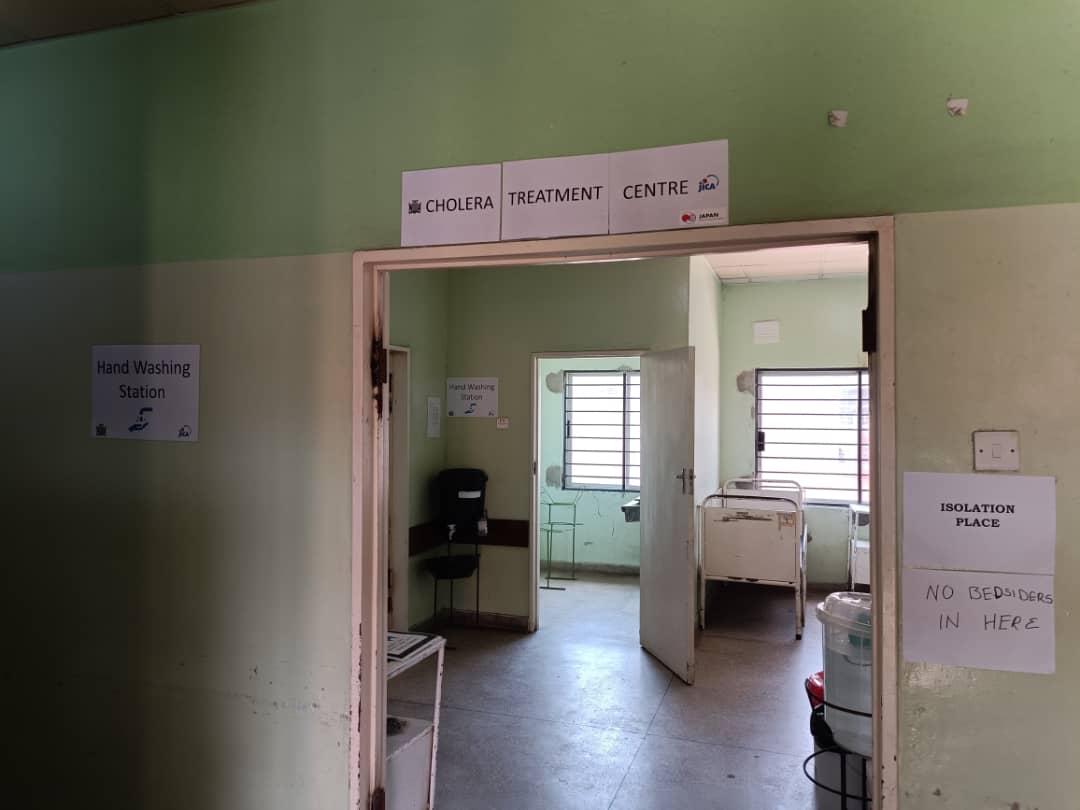 Cholera Treatment Centre at Chawama first level hospital
