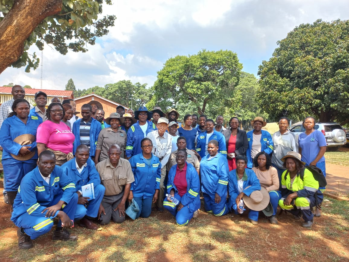 Dr. Tsuboi with the Rice Researchers, Extension Officers and members of the academic fraternity who participated in the rice training workshops