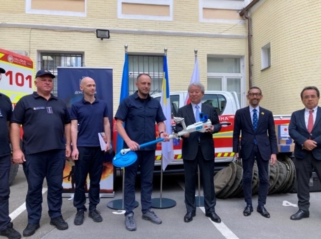 Réunion avec le chef du service d'urgence de l'État ukrainien, M. Kruk