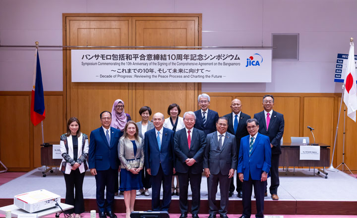 Rapport sur le symposium de la JICA commémorant le 10e anniversaire de la signature de l'accord global sur le Bangsamoro