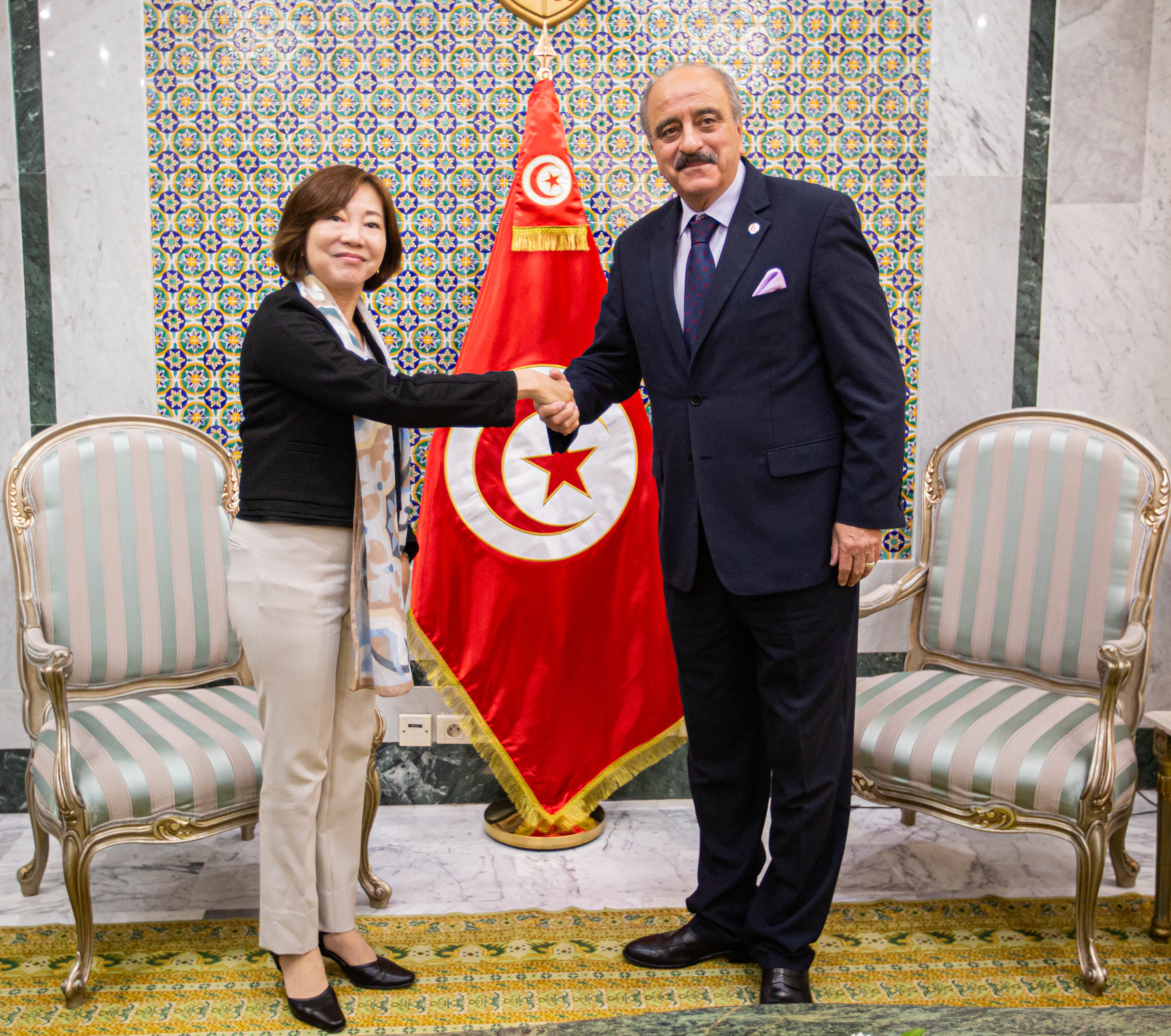 Rencontre avec M. Mohamed Ali Nafti, Ministre des Affaires Etrangères