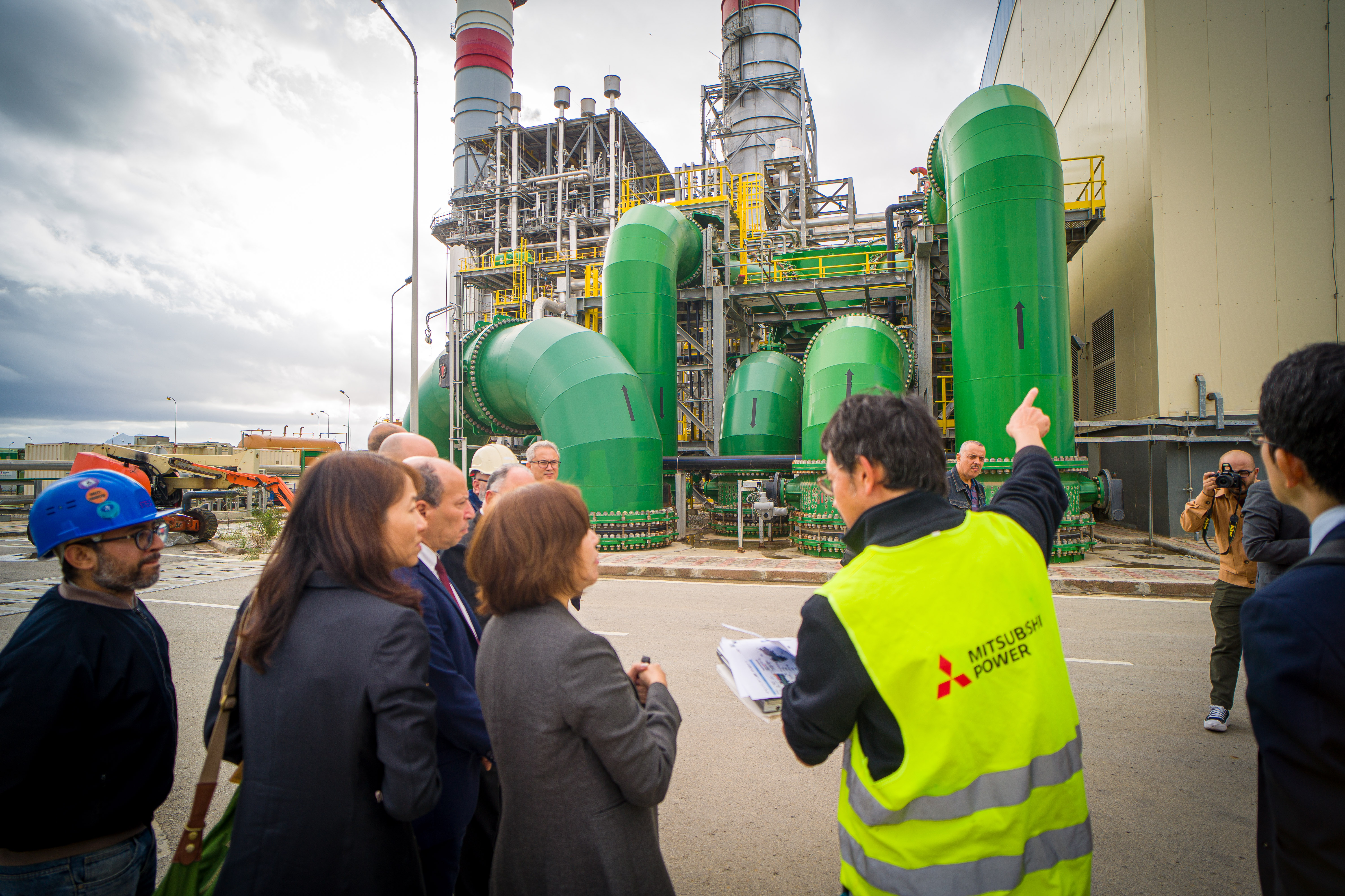 Visite à la Centrale Electrique de Radès