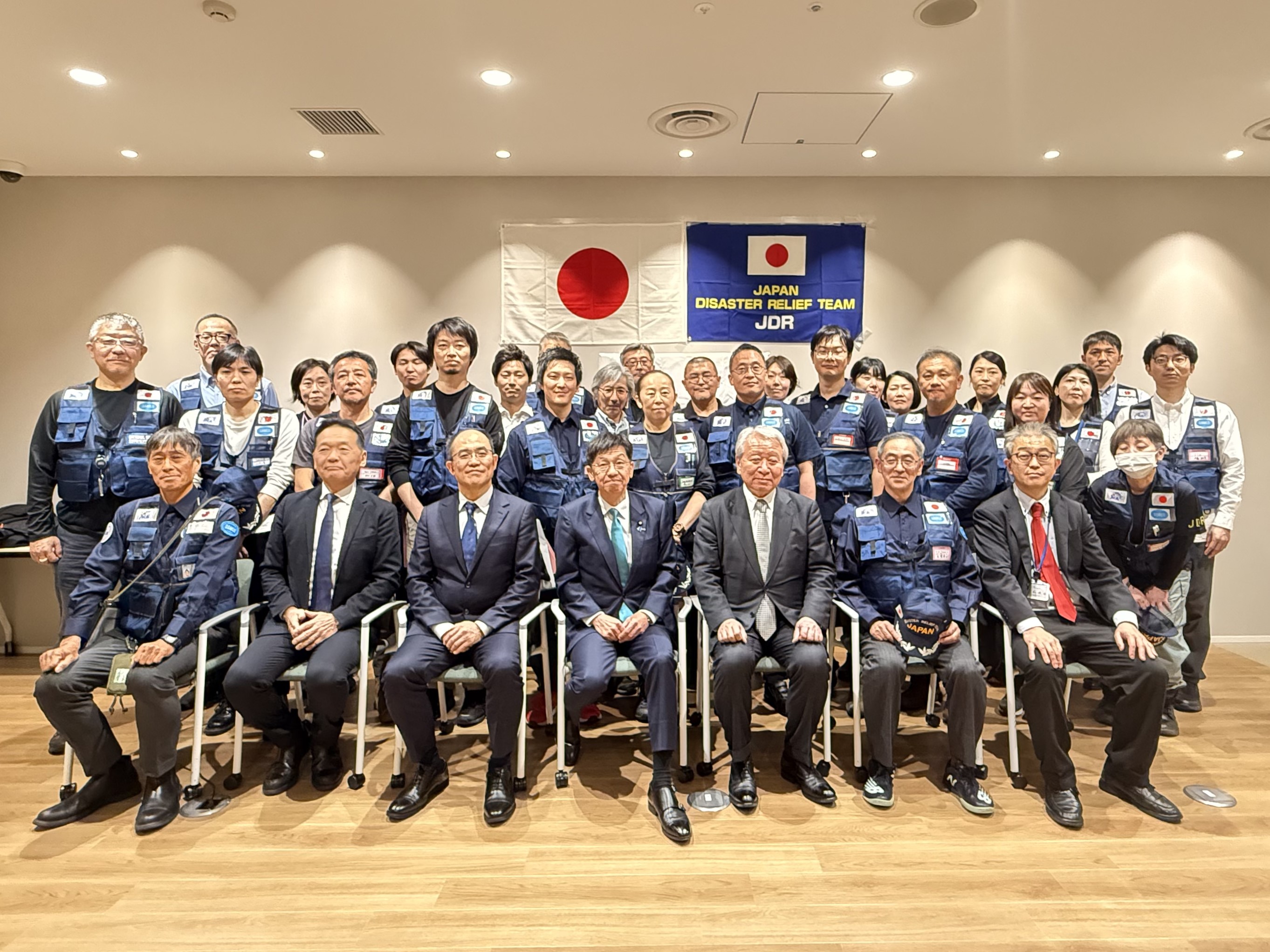 結団式の様子