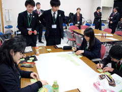 震災から6年となる今年3月、全国12の高校と中学校を集めて開催したワークショップ