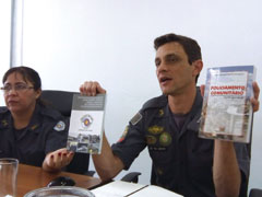 サンパウロ州が独自に作成した地域警察マニュアル。地域警察を初めて導入した州だけあり、円滑な運用に向けた体制づくりにも精力的に取り組んでいる