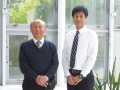 最初からプロジェクトに関わってきたGECの田中さん（右）と瀬川さん