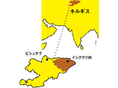 キルギス　イシククリ州　ビシュケク