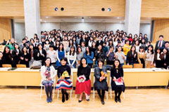 WAW!2017シャイン・ウィークスでのイベント（写真提供：一般社団法人国際学生会議所WLS事務局）。