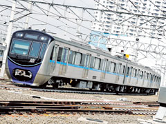 日本生まれの新型車両。