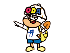 外務省ODA広報キャラクターODAマン©DLE