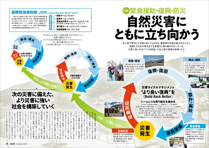 自然災害にともに立ち向かう ｜ ニュース・広報 - JICA