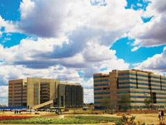 IIT-Hは2008年に設立された比較的新しい大学。現在も日本の支援によりキャンパスの整備が進められている。