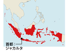 首都：ジャカルタ