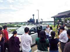 2019年8月に岐阜県で行われた留学生対象の特別プログラム研修　その3。
