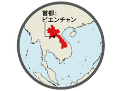 首都：ビエンチャン