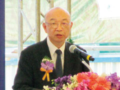 吉田寿人さん。「タイの人々の日本の技術への信頼に応えたい」