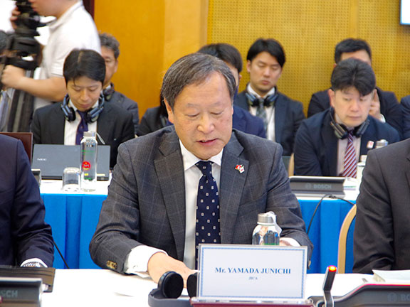 新しい日越共同イニシアティブキックオフ会合で山田副理事長が特別講演「ODAを活用した日越協力の発展可能性」