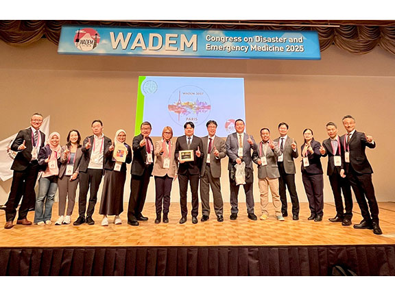 ASEAN災害保健医療管理に係る地域能力強化プロジェクトが世界災害救急医学会にてHumanitarian Award for Excellence in Disaster Managementを受賞