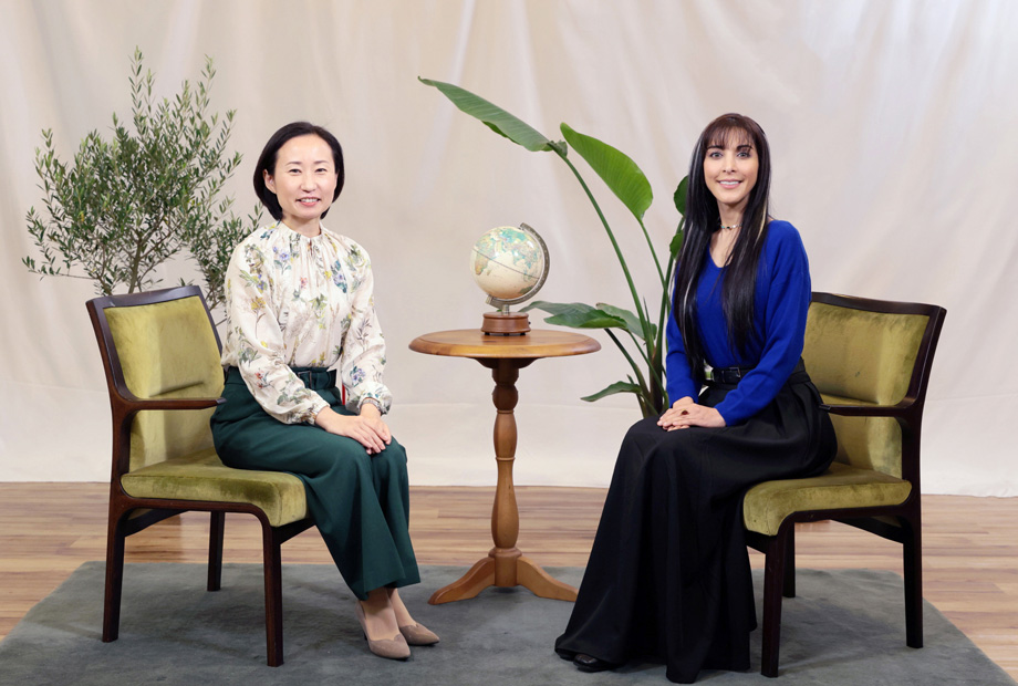 JICA大井綾子さんとサヘル・ローズさん