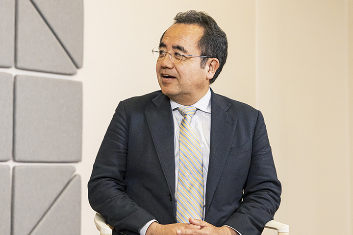 JICAウクライナ事務所長の松永秀樹さん
