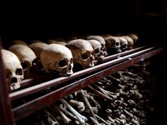 Genocide Memorial Site in Rwanda