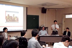 6月25日に東京大学で研究者らがGEMレポートについて議論