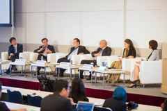 Panelists discussed how to bridge the infrastructure gap in Asia