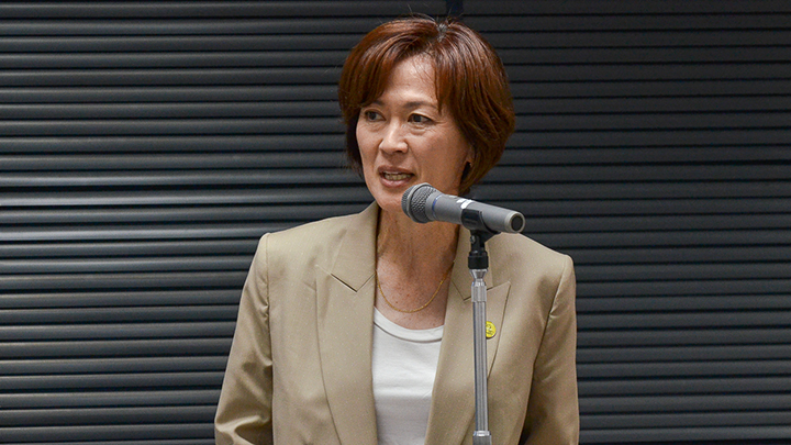 特定非営利活動法人ハート・オブ・ゴールドの有森裕子代表理事