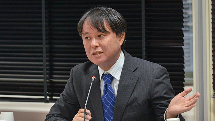 日本工営株式会社環境技術部の檜枝俊輔次長