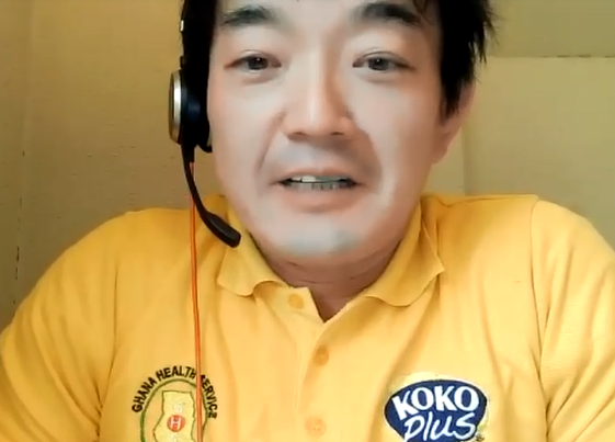 ガーナでの取り組みを紹介した公益財団法人味の素ファンデーションの高橋裕典氏